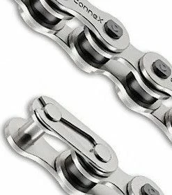 Connex - Chaîne 1E8 - Pour Moyeu à Vitesses Intégrées - 124, 130, 132 Ou 136 Maillons