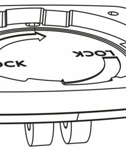 Bosch EBike - Plaque De Montage Pour écran Intuvia 100 Smart System