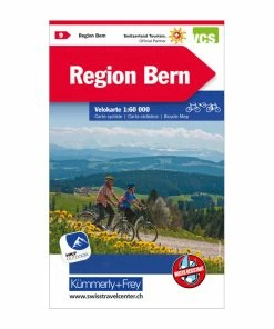 Carte Routière De La Suisse à Vélo "Bern Région"