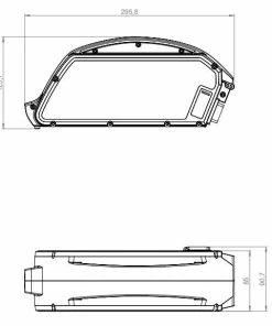 E-Bike Vision - EBV Batterie De Cadre Compatible Bosch Powerpack Classic Line -Batteries VAE Soldes e bike vision batterie de cadre compatible bosch classic line 2 3840x2160