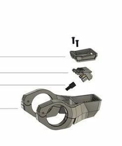 FIT E-Bike System FIT 2.0 - Kit De Fixation Pour écran Sur Guidon 35 Mm -Batteries VAE Soldes fit 2 0 kit fixation ecran guidon 35 mm 2 3840x2160