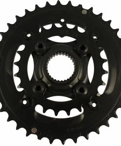 Giant - Plateau Double 38 / 24 Dents, Compatible 9 /10 Vitesses Avec Spider