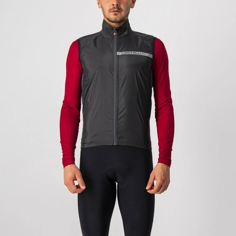 Gilet Coupe Vent Castelli Squadra Stretch - Homme 3 Gilet Coupe Vent Castelli Squadra Stretch - Homme – Image 3