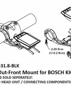 K-Edge - Support Out-Front Pour écran Bosch Kiox -Batteries VAE Soldes k edge support out front ecran bosch kiox 3 3840x2160