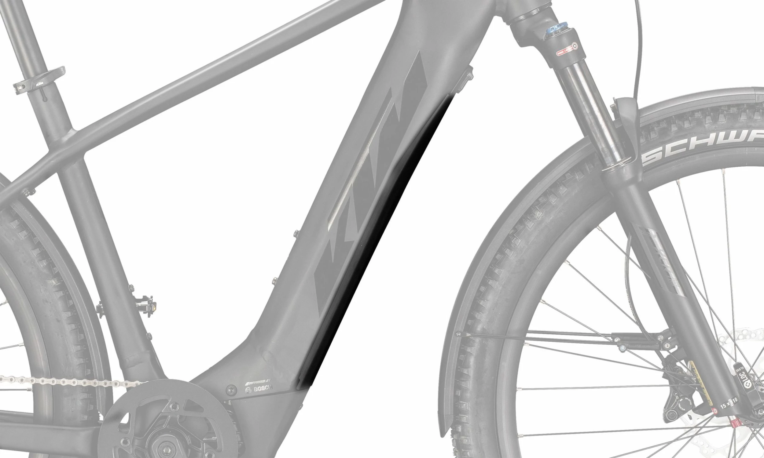 KTM - Cache Pour Batterie Bosch PowerTube - Tube Diagonal 2 KTM - Cache Pour Batterie Bosch PowerTube - Tube Diagonal – Image 2