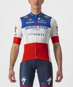 Maillot Competizione Quickstep Castelli -Batteries VAE Soldes maillot competizione quickstep castelli 2