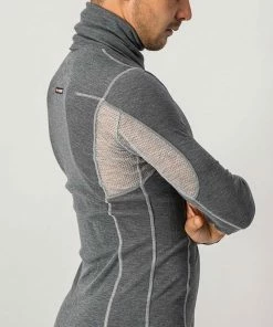 Maillot De Corps Ml Flanders Warm Castelli Homme -Batteries VAE Soldes maillot de corps ml flanders warm avec tour de cou castelli 2