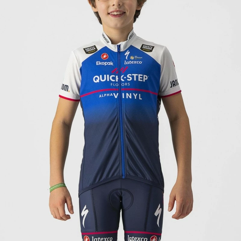 Maillot Enfant Quickstep Castelli 2 Maillot Enfant Quickstep Castelli – Image 2