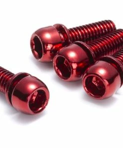 Reverse Components Reverse - Set De 4 Vis Pour étrier De Freins - M6x18mm -Batteries VAE Soldes reverse set 4 vis etrier frein m6 18 mm rouge 3840x2160