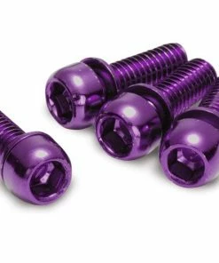 Reverse Components Reverse - Set De 4 Vis Pour étrier De Freins - M6x18mm -Batteries VAE Soldes reverse set 4 vis etrier frein m6 18 mm violet 3840x2160