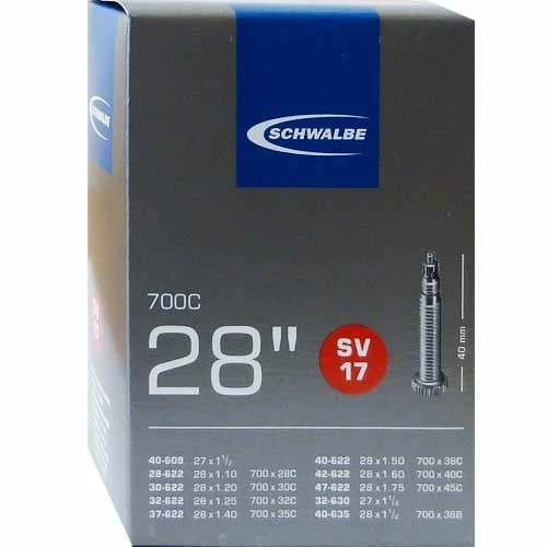 Schwalbe - Chambre à Air SV17 28" 700 C 1 Schwalbe - Chambre à Air SV17 28" 700 C