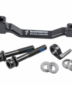 Shimano - Adaptateur De Frein à Disque (étrier De Frein PM Pour Fourche/cadre PM - De 180mm à 203 Mm