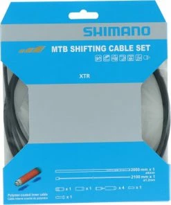 Shimano - Câbles De Dérailleur XTR Avec Revêtement Polymère