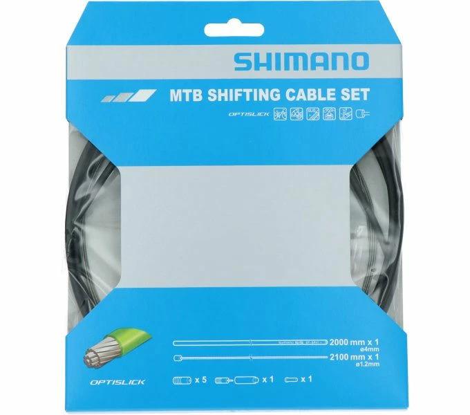 Shimano - Câbles De Dérailleur Optislick (set) 1 Shimano - Câbles De Dérailleur Optislick (set)