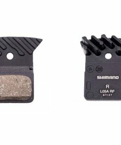 Shimano - Plaquettes De Frein L05A Résine Avec Ailettes De Refroidissement