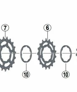 Shimano - Pignons Pour Cassette XT CS-M8000 11-40 | 11-42 | 11-46 -Batteries VAE Soldes shimano ritzel cs m8000 y1rk98020 y1rk98320 3840x2160 3840x2160