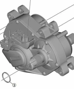 Shimano - Vis Et écrou Pour Connexion éclairage Sur Moteurs E8000, E7000 Et E6100