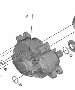 Shimano - Lot De 6 Vis Pour La Fixation Des Carter Moteur SM-DUE80, SM-DUE70 Et SM-DUE61