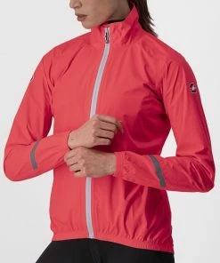 Veste De Pluie Castelli Emergency 2 Femme -Batteries VAE Soldes veste pluie emergency 2 femme castelli 5